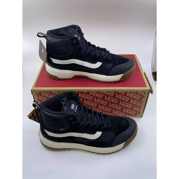 Vans Ultra-range Exo Hi Mte1 Black Marshmallow Sneakers Mens Size 8.5 Us 10Women - Picture 3 of 11
